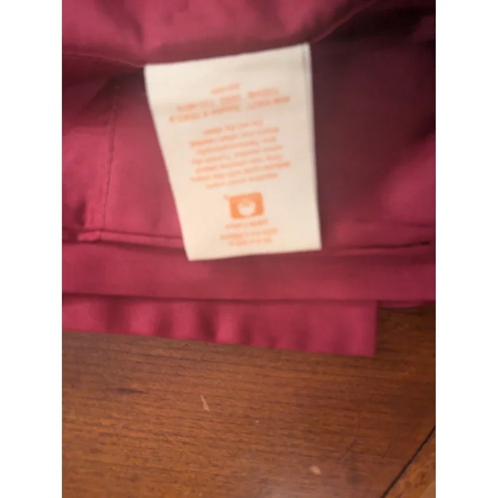 Distant Land flat sheet  Queen individual  Maroon & 2 Pillow Cases 100, %Cotton